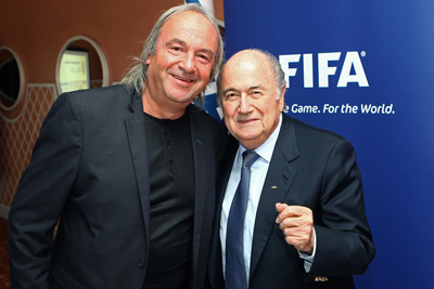 Joseph Blatter gave full support to “Art-football”