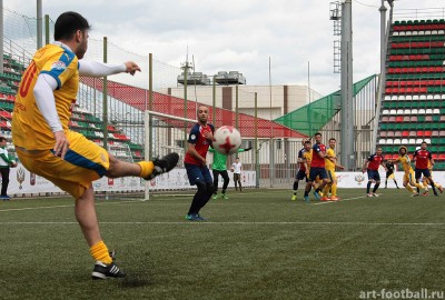 Photo: The second day of the Festival “Art-football”–2017